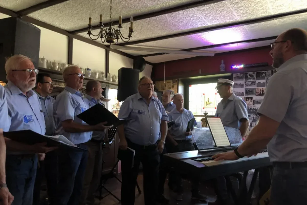 Besuch in der Alten Schmiede