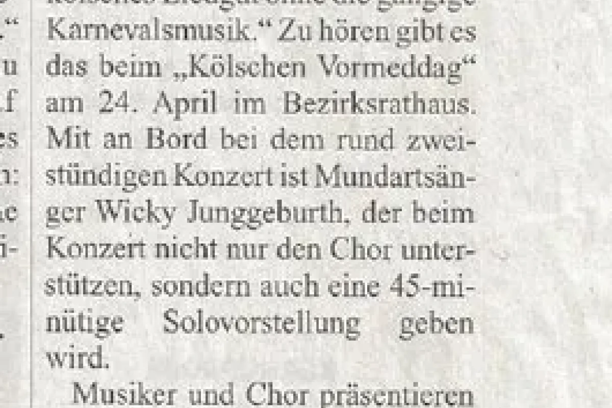 Kölscher Vörmeddaach 2016 Kölscher Vörmeddaach 2016